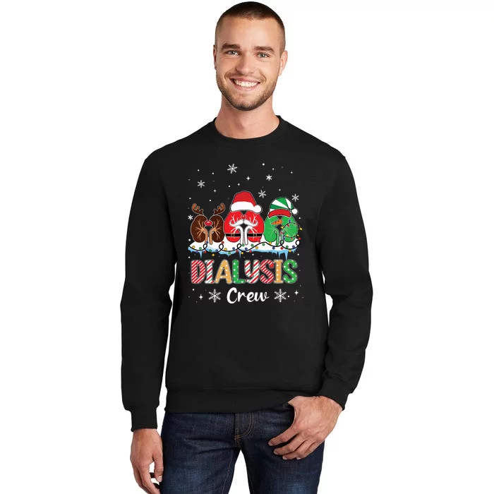 Dialysis Christmas Crew Dialysis Nurse Nephrology Technician Sweatshirt