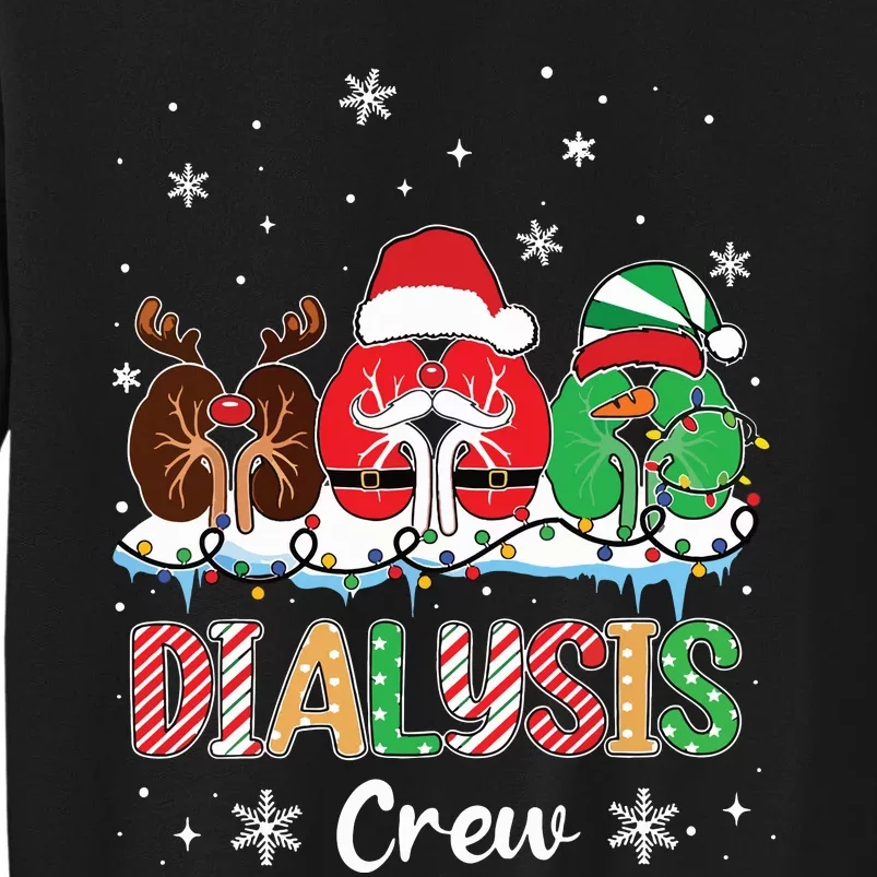 Dialysis Christmas Crew Dialysis Nurse Nephrology Technician Sweatshirt