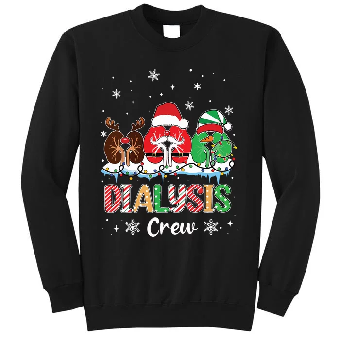 Dialysis Christmas Crew Dialysis Nurse Nephrology Technician Sweatshirt