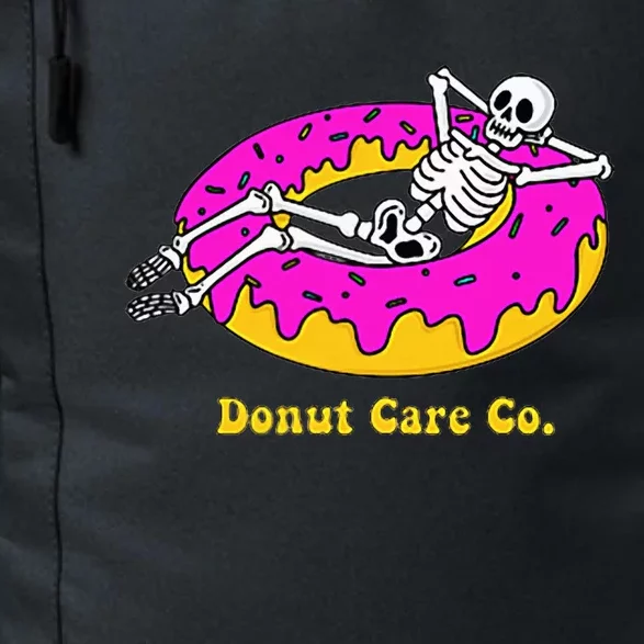 Donut Care Co Illustration Skeleton Donut Daily Commute Backpack