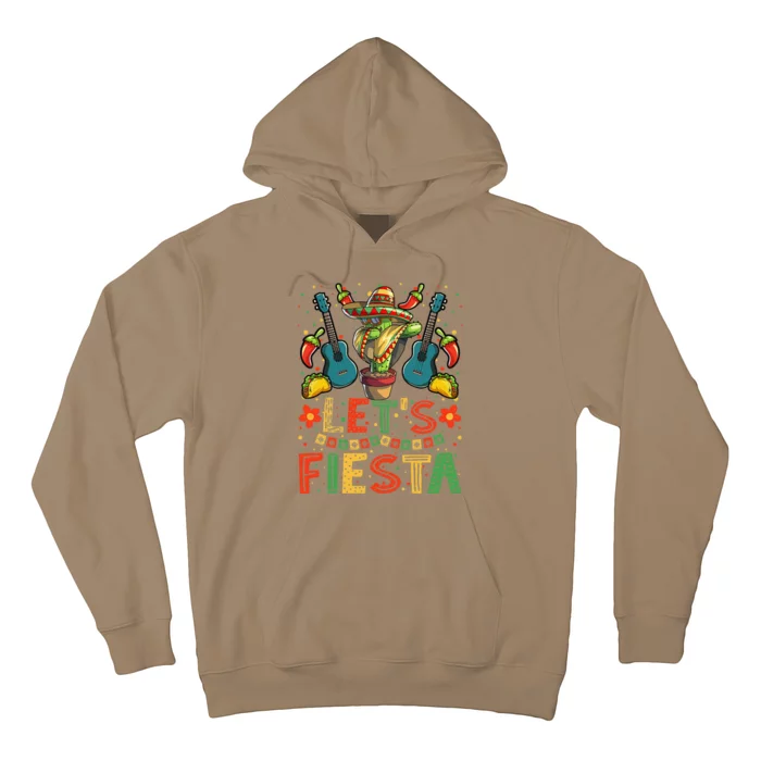 Dabbing Cactus Cinco De Mayo Mexican Hoodie