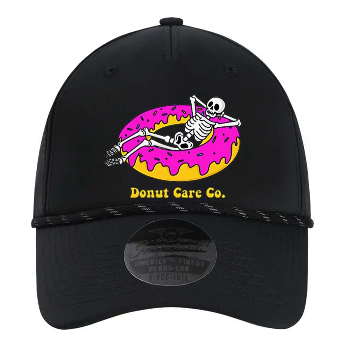 Donut Care Co Illustration Skeleton Donut Graphic Design Performance The Dyno Cap