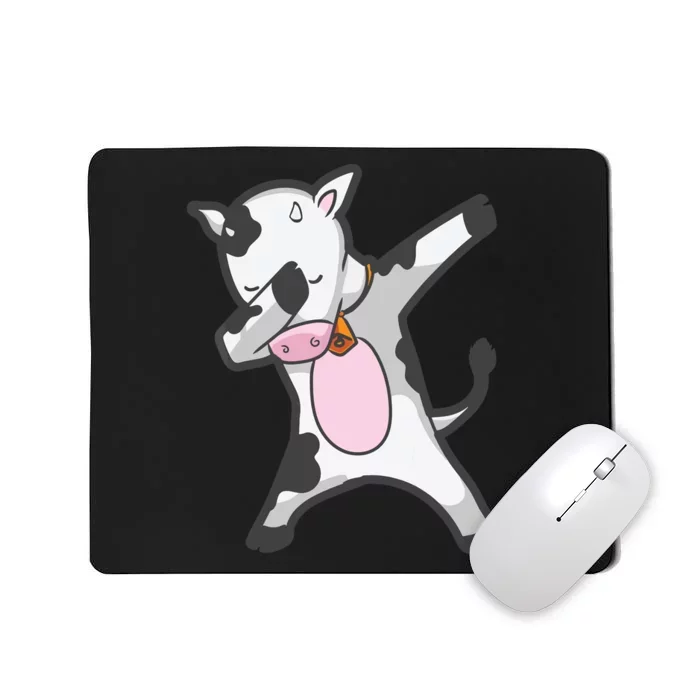 Dabbing COW CALF Dab Animals Mousepad