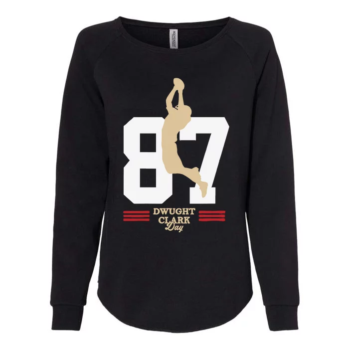 Dwight Clark Day Womens California Wash Sweatshirt