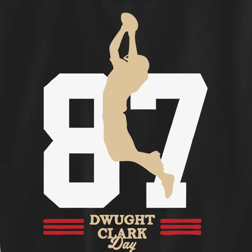 Dwight Clark Day Kids Sweatshirt