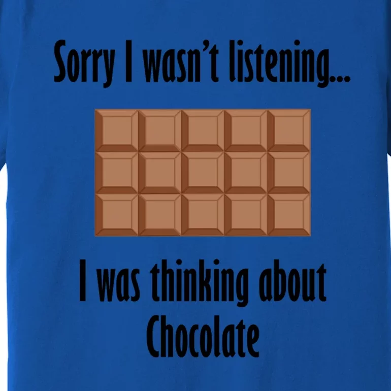 Dark Chocolate Delicious Chocolate Eating Gift Premium T-Shirt