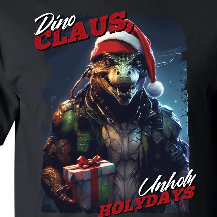 Dino Claus Tall T-Shirt