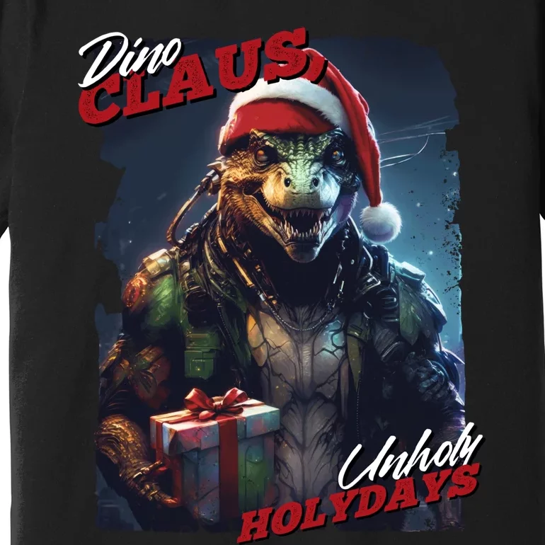 Dino Claus Premium T-Shirt