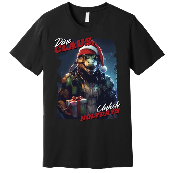 Dino Claus Premium T-Shirt