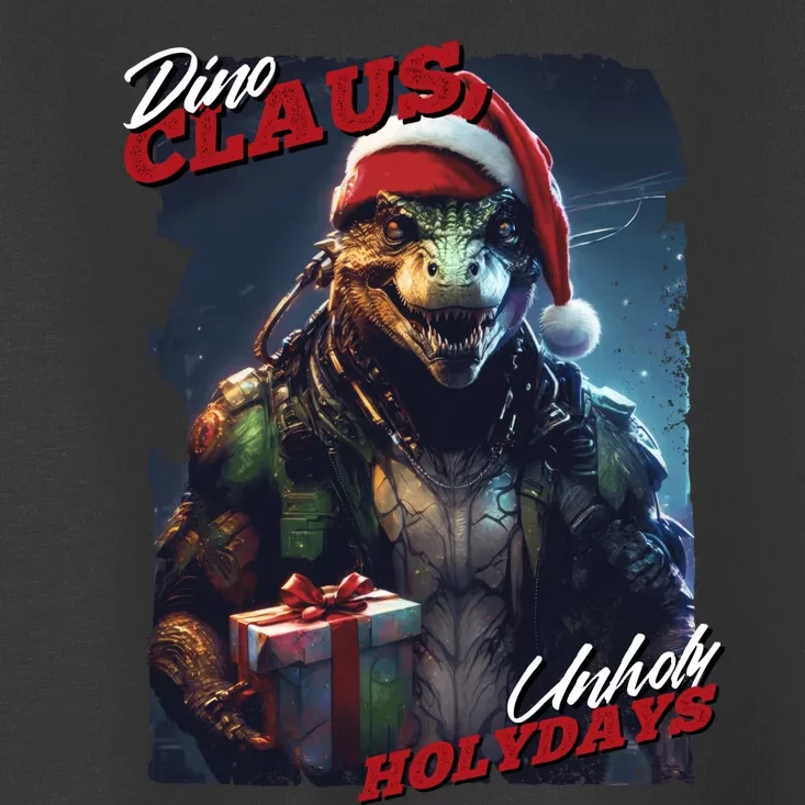 Dino Claus Toddler T-Shirt