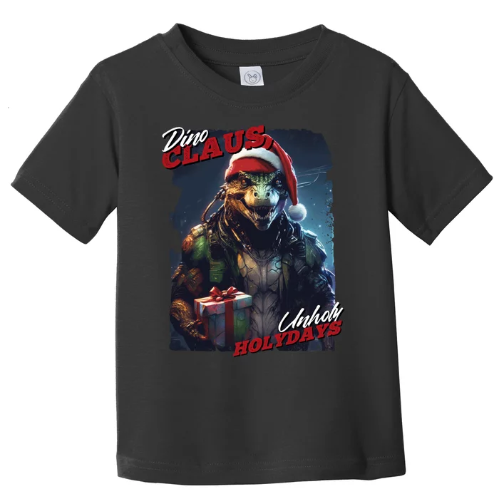 Dino Claus Toddler T-Shirt