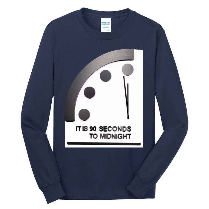 Doomsday Clock Tall Long Sleeve T-Shirt