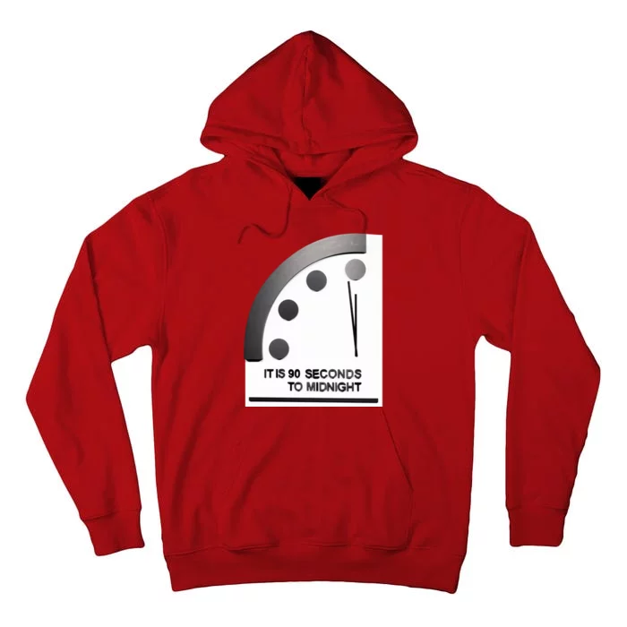 Doomsday Clock Tall Hoodie