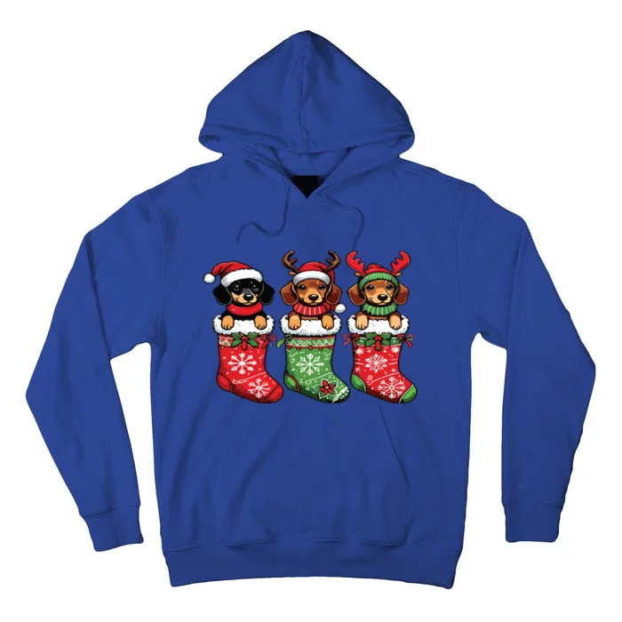 Dachshund Christmas Tall Hoodie