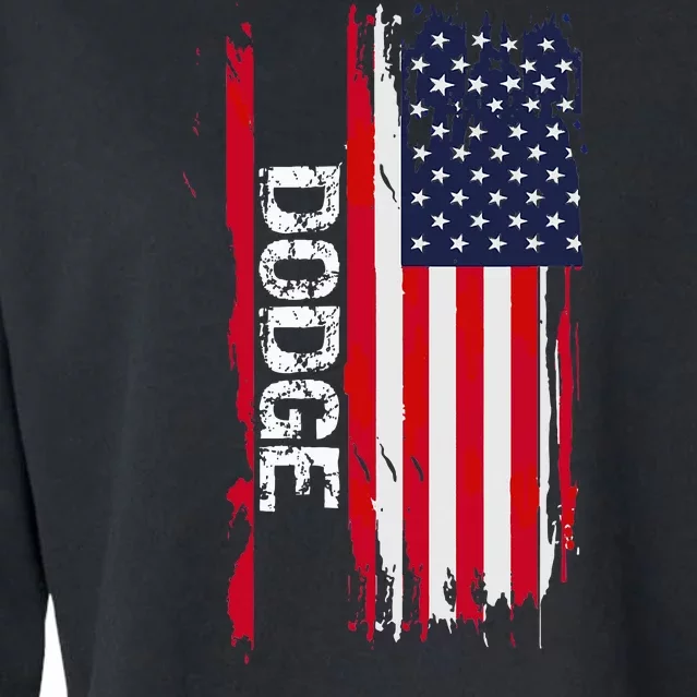 Dodge City Cropped Pullover Crew