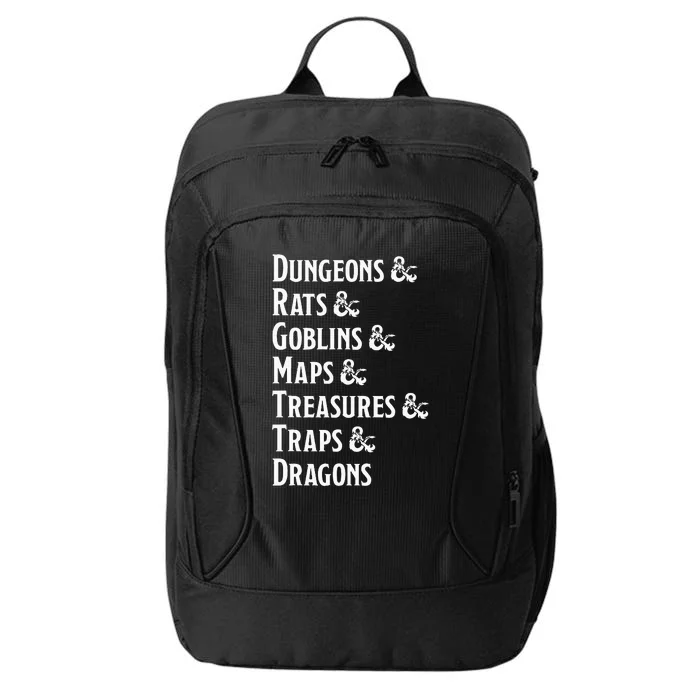 Dungeon Checklist City Backpack