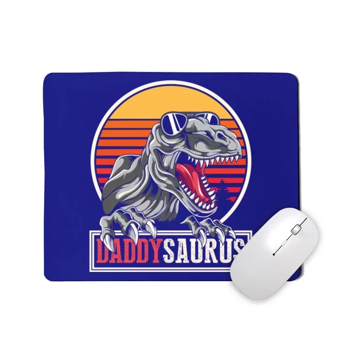 Dad Cool Dinosaur Fathers Day Gift Idea Daddysaurus T Rex Gift Mousepad