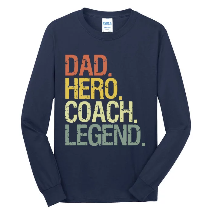 Dad Coach Tall Long Sleeve T-Shirt