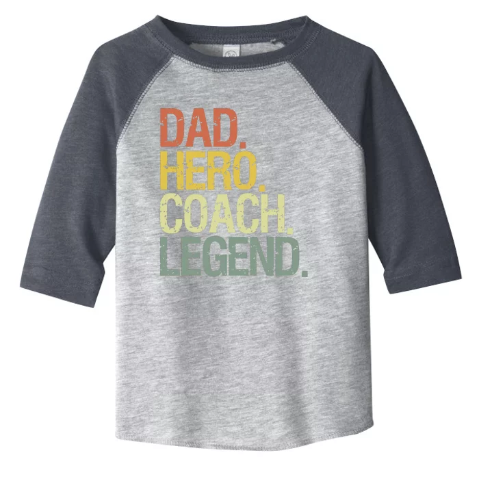 Dad Coach Toddler Fine Jersey T-Shirt