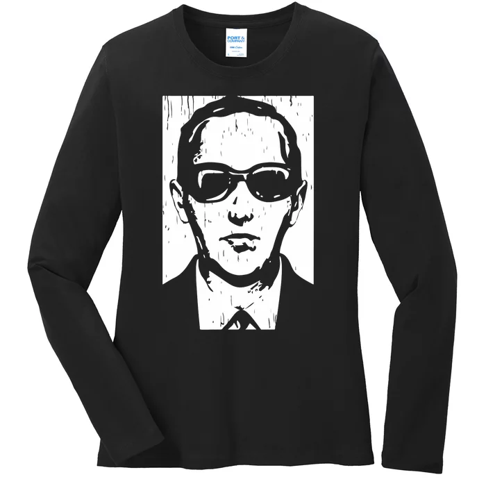 Db Cooper Ladies Long Sleeve Shirt