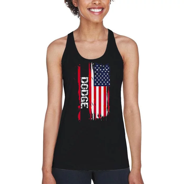 Dodge City Women's Racerback Tank