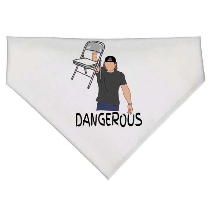 Dangerous Chair USA-Made Doggie Bandana