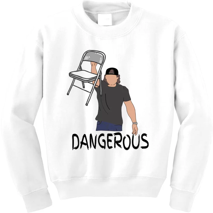 Dangerous Chair Kids Sweatshirt