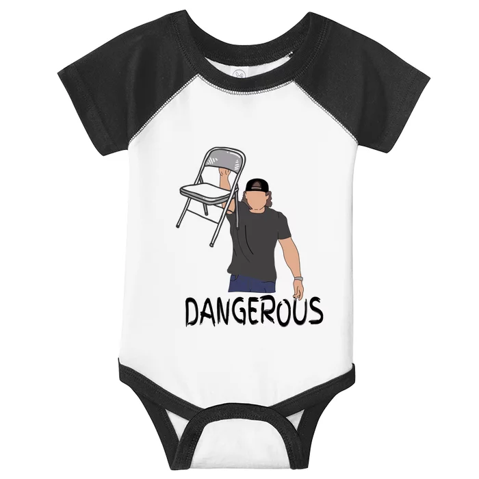 Dangerous Chair Infant Baby Jersey Bodysuit