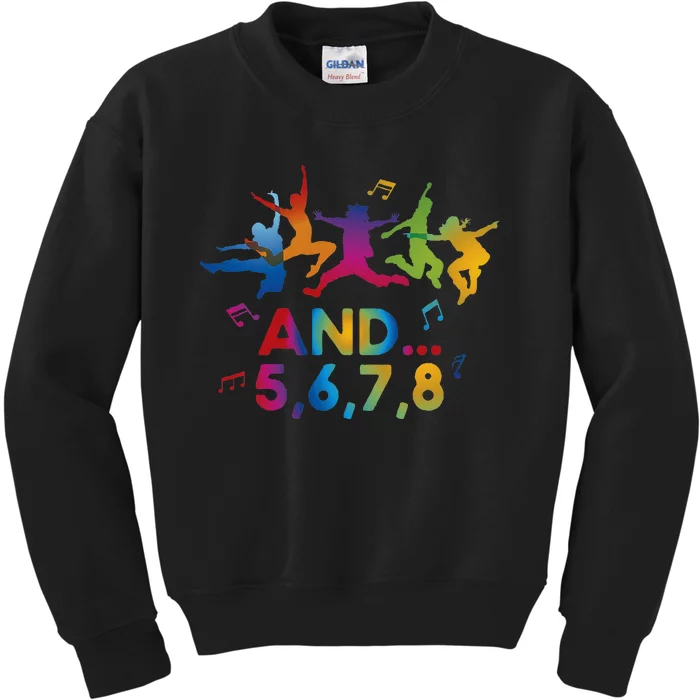 Dance Coach Dancer Dancing Dance Teacher Instructor Kids Sweatshirt