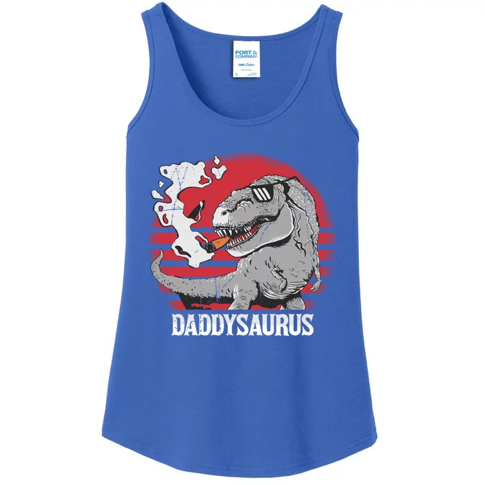 Daddysaurus Cool Dad Cool Gift Ladies Essential Tank