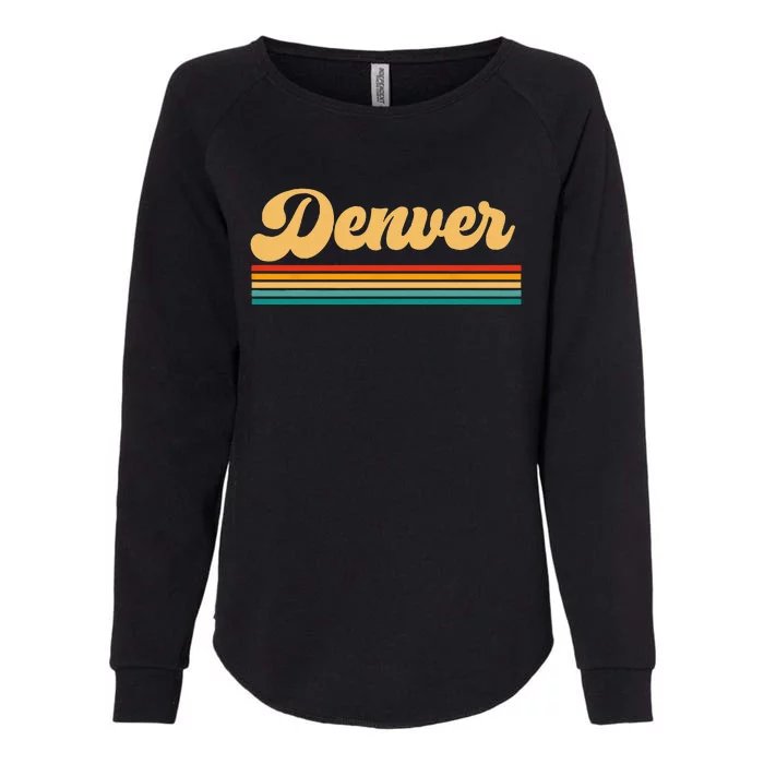 Denver Colorado Womens California Wash Sweatshirt