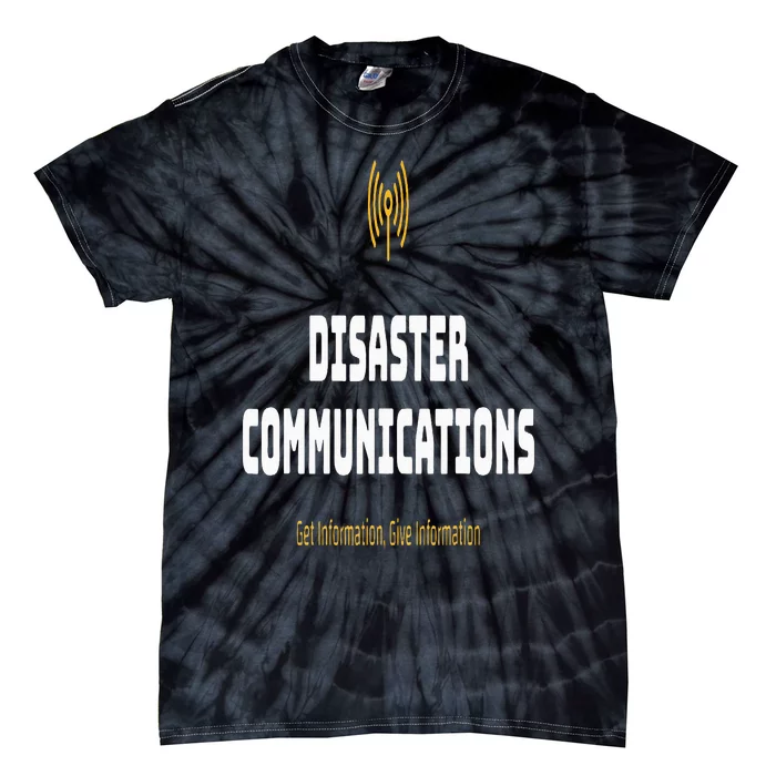 Disaster Communications Tie-Dye T-Shirt