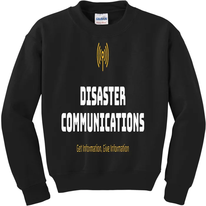 Disaster Communications Kids Sweatshirt