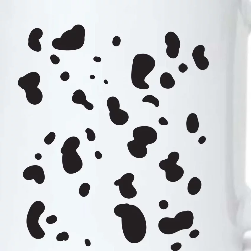 Dalmatian Costume Dog Halloween Adult Women Men Black Color Changing Mug