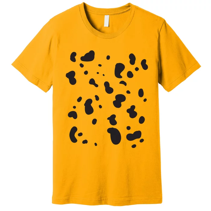 Dalmatian Costume Dog Halloween Adult Women Men Premium T-Shirt