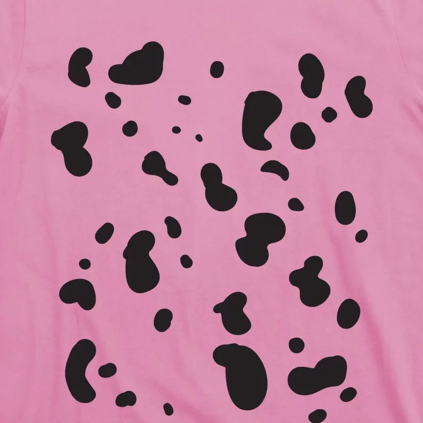 Dalmatian Costume Dog Halloween Adult Women Men T-Shirt