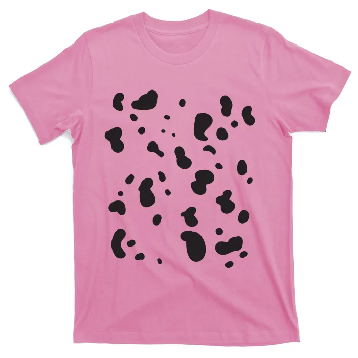 Dalmatian Costume Dog Halloween Adult Women Men T-Shirt