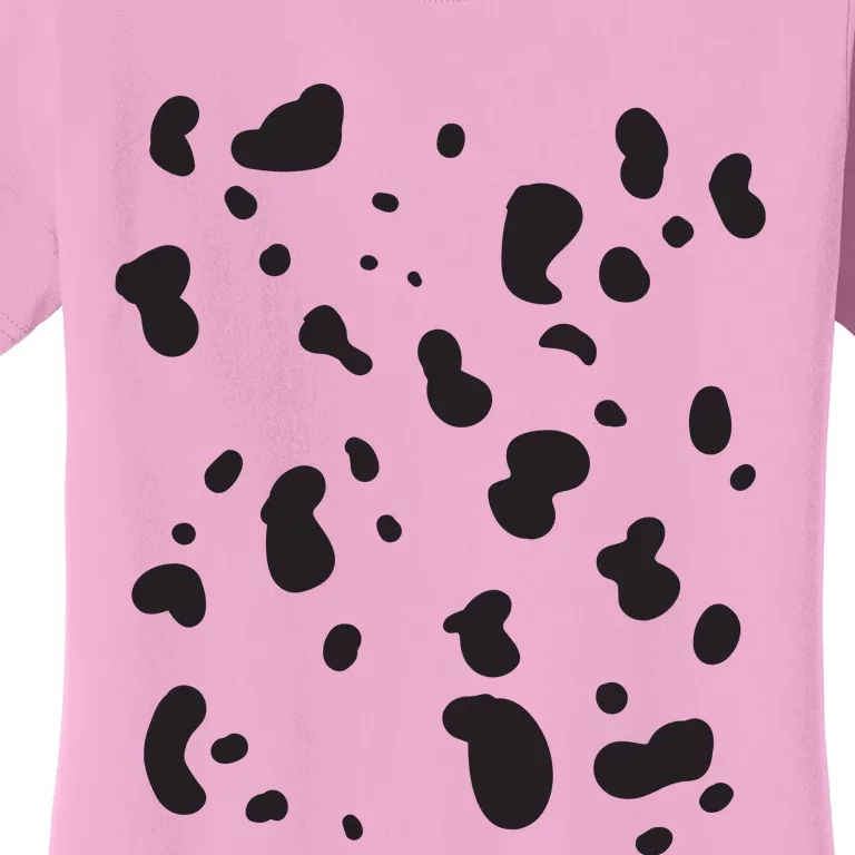 Dalmatian Costume Dog Halloween Adult Women Men Women's T-Shirt