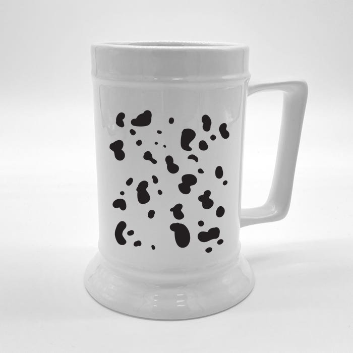 Dalmatian Costume Dog Halloween Adult Women Men Front & Back Beer Stein