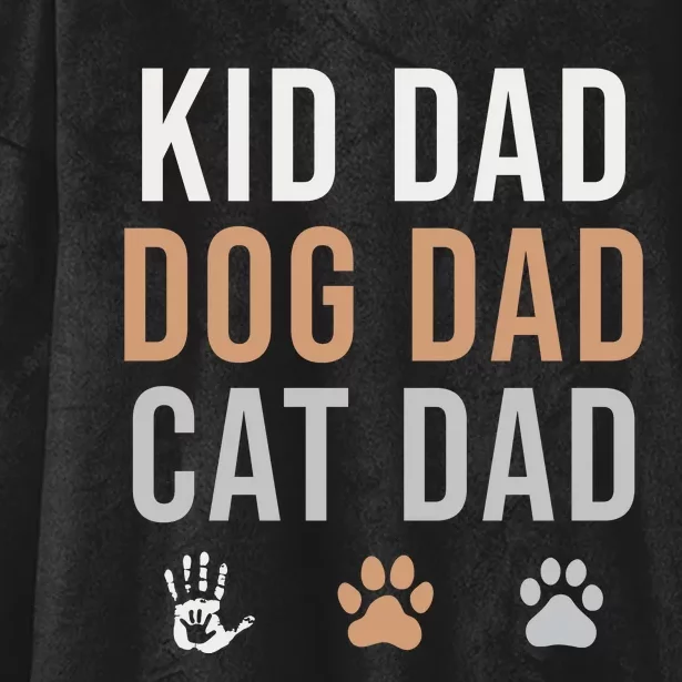 Dog & Cat Dad Pride Apparel Hooded Wearable Blanket