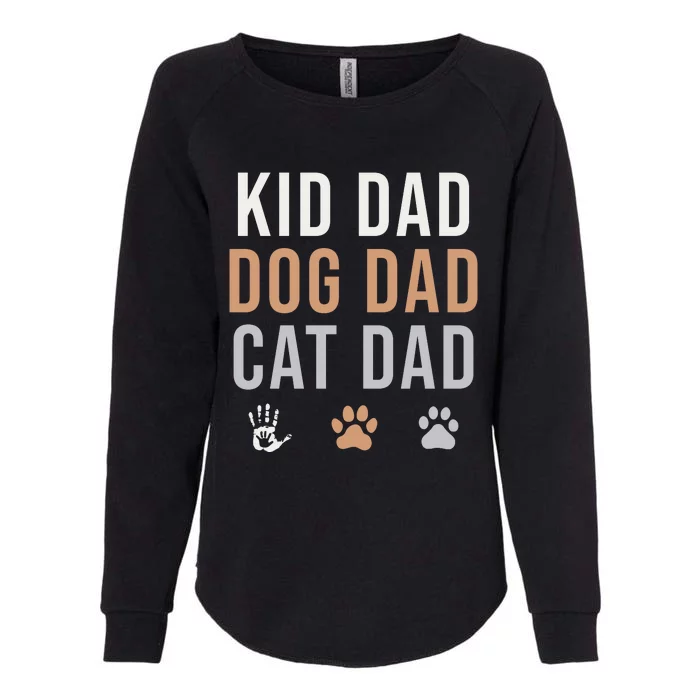 Dog & Cat Dad Pride Apparel Womens California Wash Sweatshirt