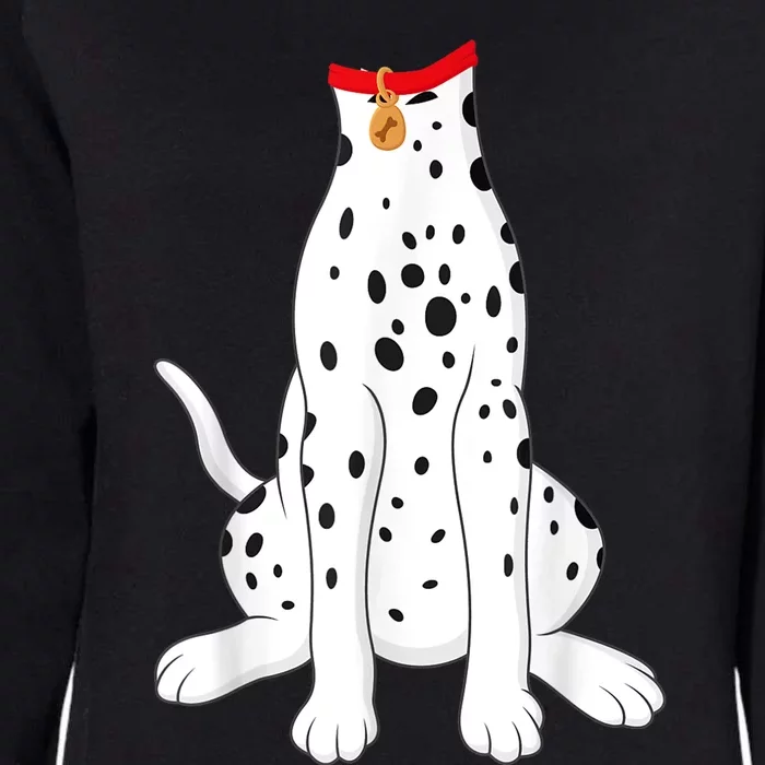 Dalmatian Costume Womens California Wash Sweatshirt