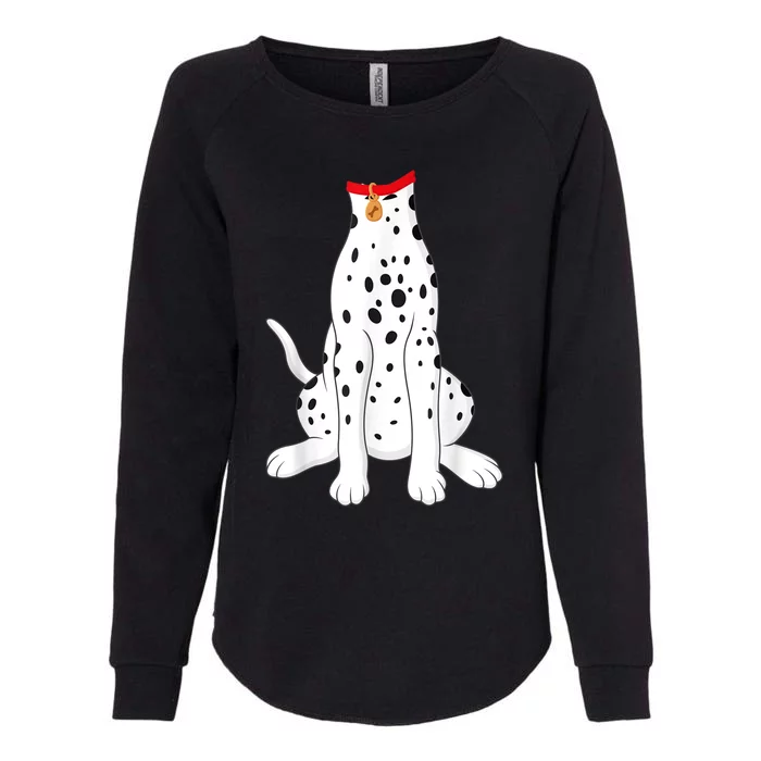 Dalmatian Costume Womens California Wash Sweatshirt