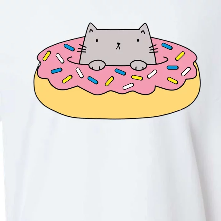 Donut Cat Sueded Cloud Jersey T-Shirt