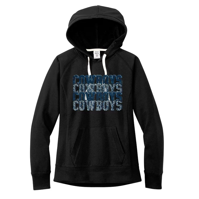 Dallas Cowboy Women's Fleece Hoodie