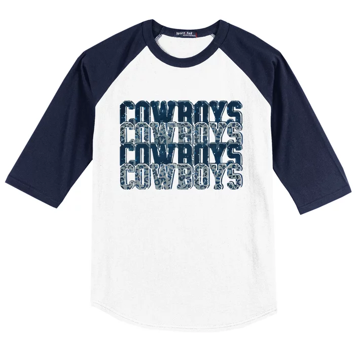 Dallas Cowboy Baseball Sleeve Shirt