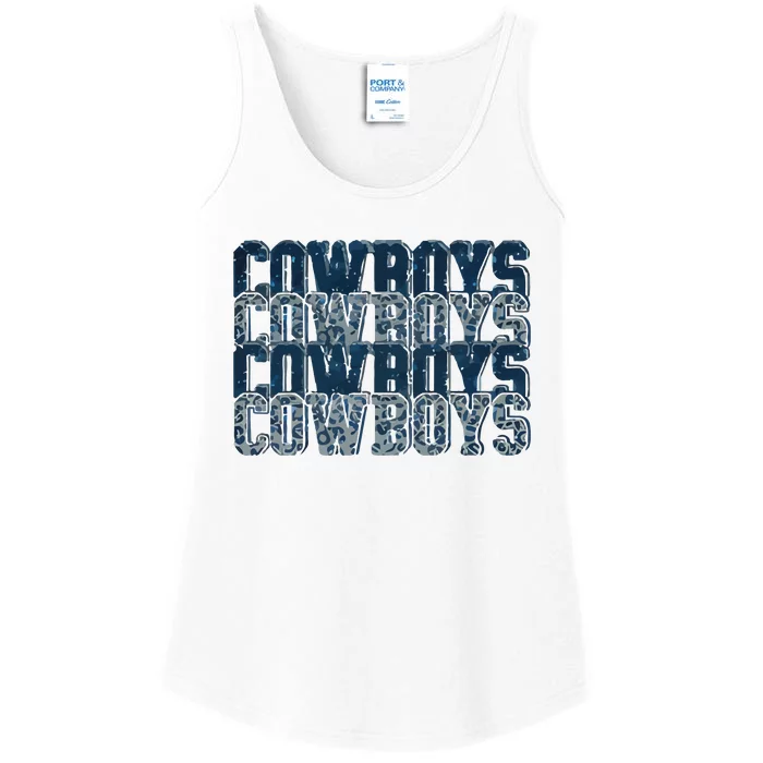 Dallas Cowboy Ladies Essential Tank