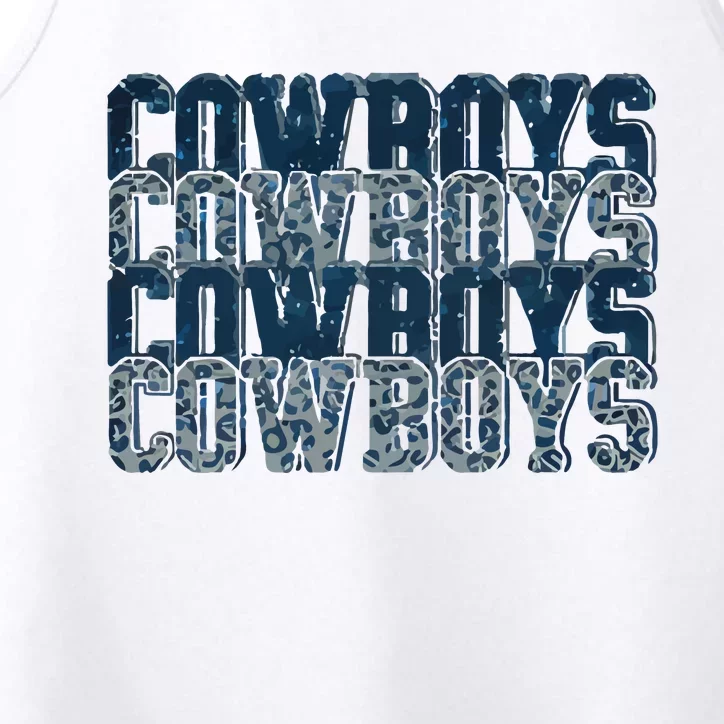 Dallas Cowboy Performance Tank