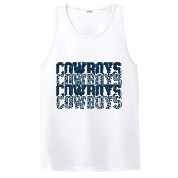 Dallas Cowboy Performance Tank