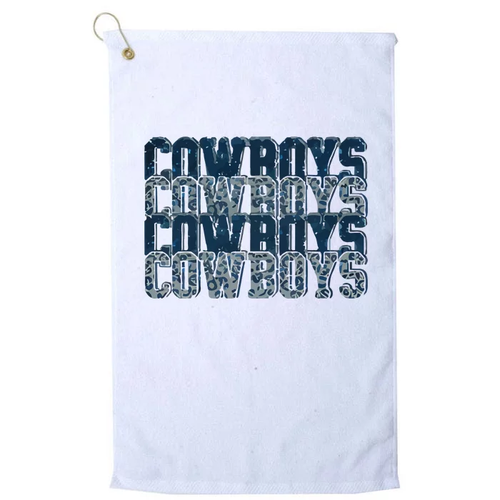 Dallas Cowboy Platinum Collection Golf Towel